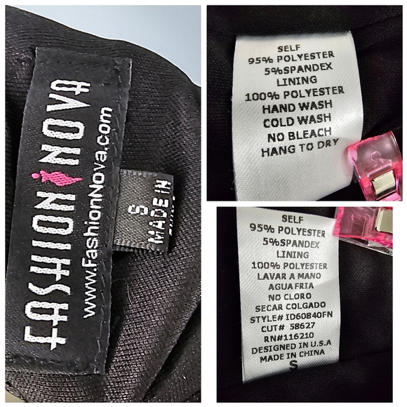 FASHION NOVA Mermaid Mini V-neck Spaghetti Straps Backless Sequins Dress. Small - Picture 8 of 11